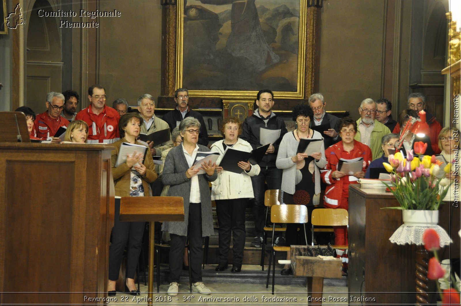 Peveragno 22 Aprile 2018 - 34 Anniversario dalla fondazione - Croce Rossa Italiana- Comitato Regionale del Piemonte