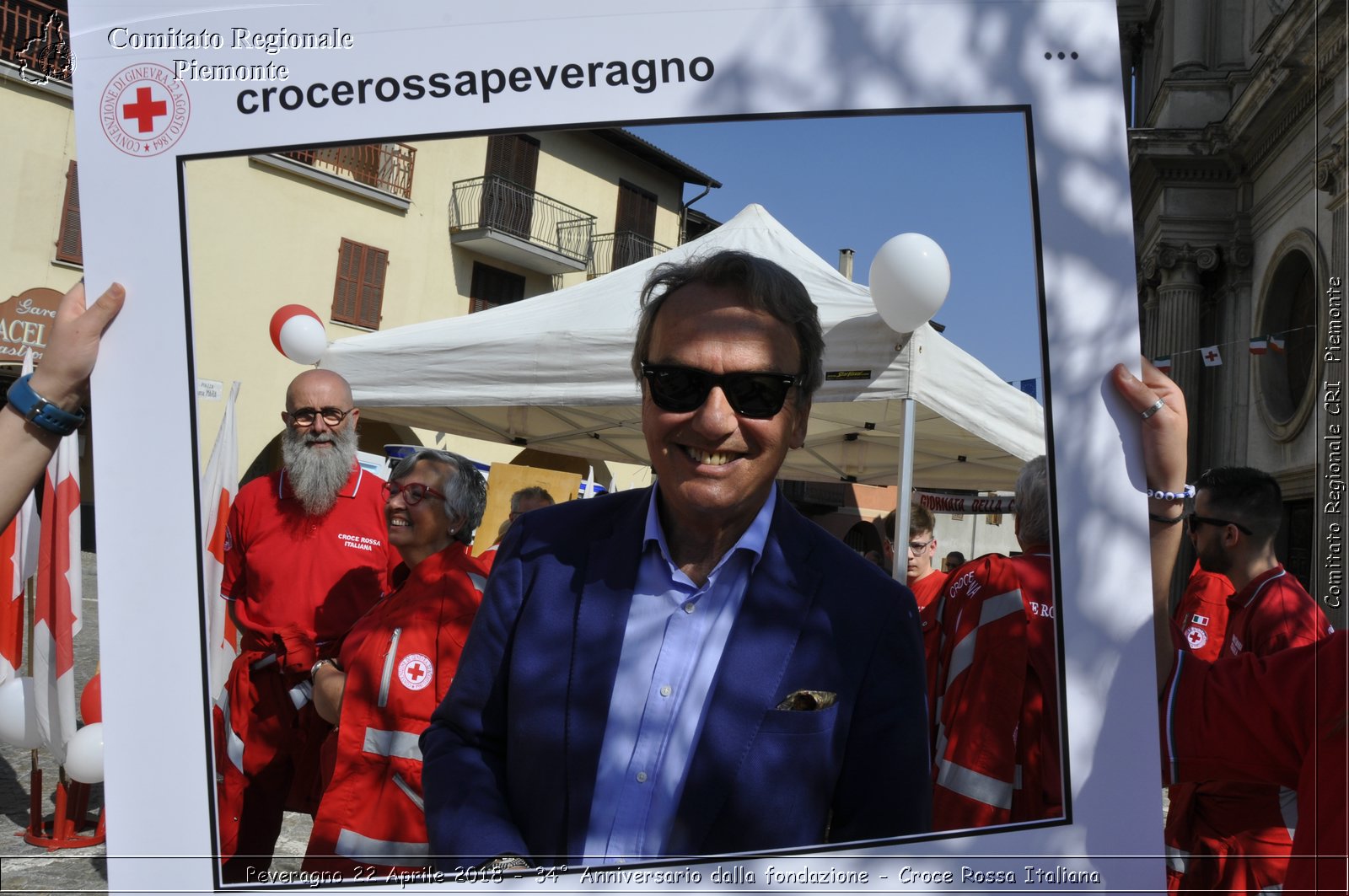 Peveragno 22 Aprile 2018 - 34 Anniversario dalla fondazione - Croce Rossa Italiana- Comitato Regionale del Piemonte