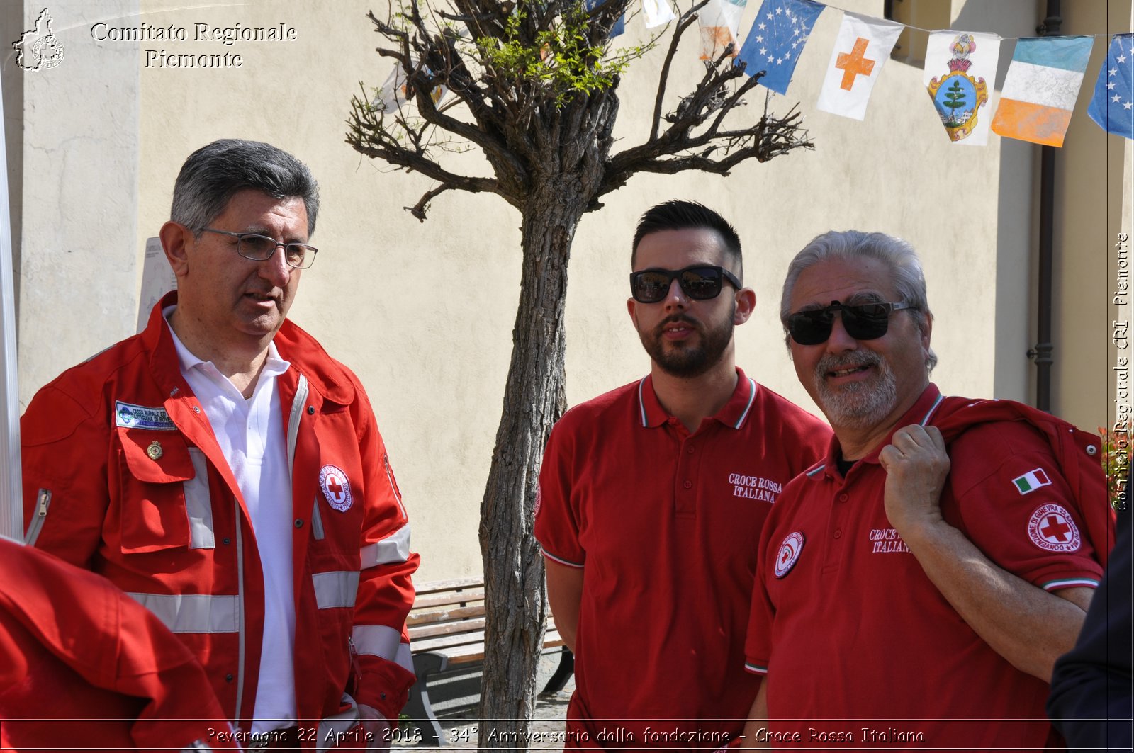 Peveragno 22 Aprile 2018 - 34 Anniversario dalla fondazione - Croce Rossa Italiana- Comitato Regionale del Piemonte