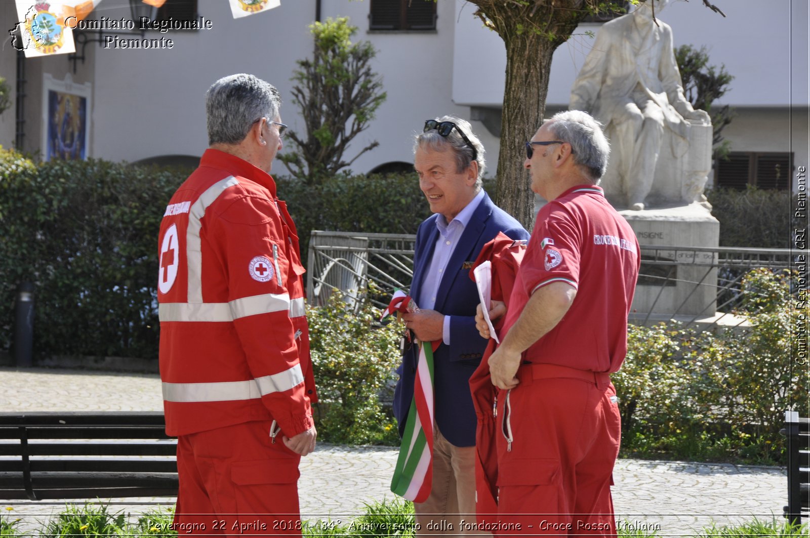 Peveragno 22 Aprile 2018 - 34 Anniversario dalla fondazione - Croce Rossa Italiana- Comitato Regionale del Piemonte