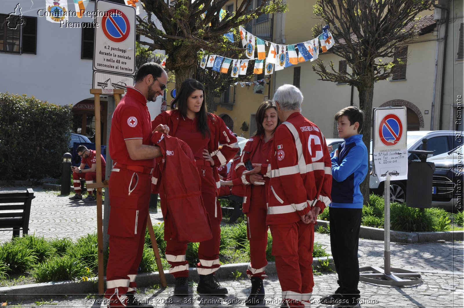 Peveragno 22 Aprile 2018 - 34 Anniversario dalla fondazione - Croce Rossa Italiana- Comitato Regionale del Piemonte