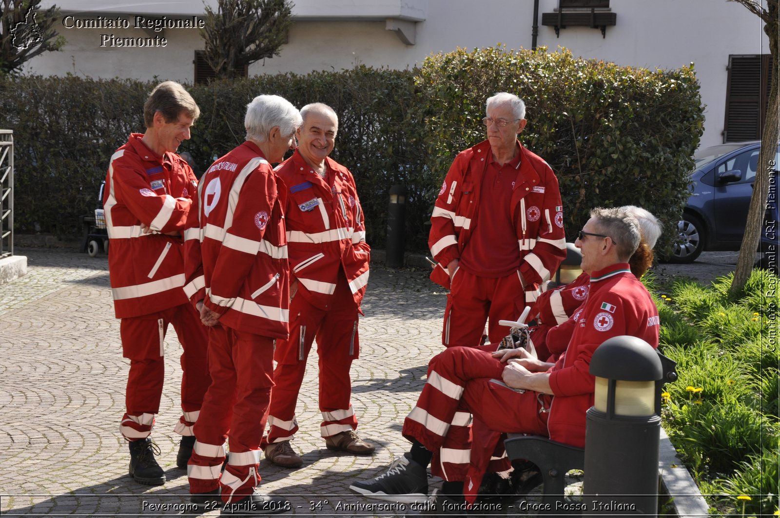 Peveragno 22 Aprile 2018 - 34 Anniversario dalla fondazione - Croce Rossa Italiana- Comitato Regionale del Piemonte