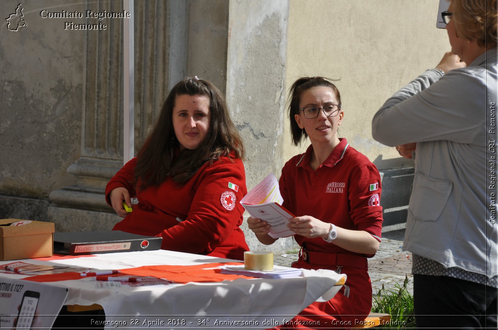 Peveragno 22 Aprile 2018 - 34 Anniversario dalla fondazione - Croce Rossa Italiana- Comitato Regionale del Piemonte