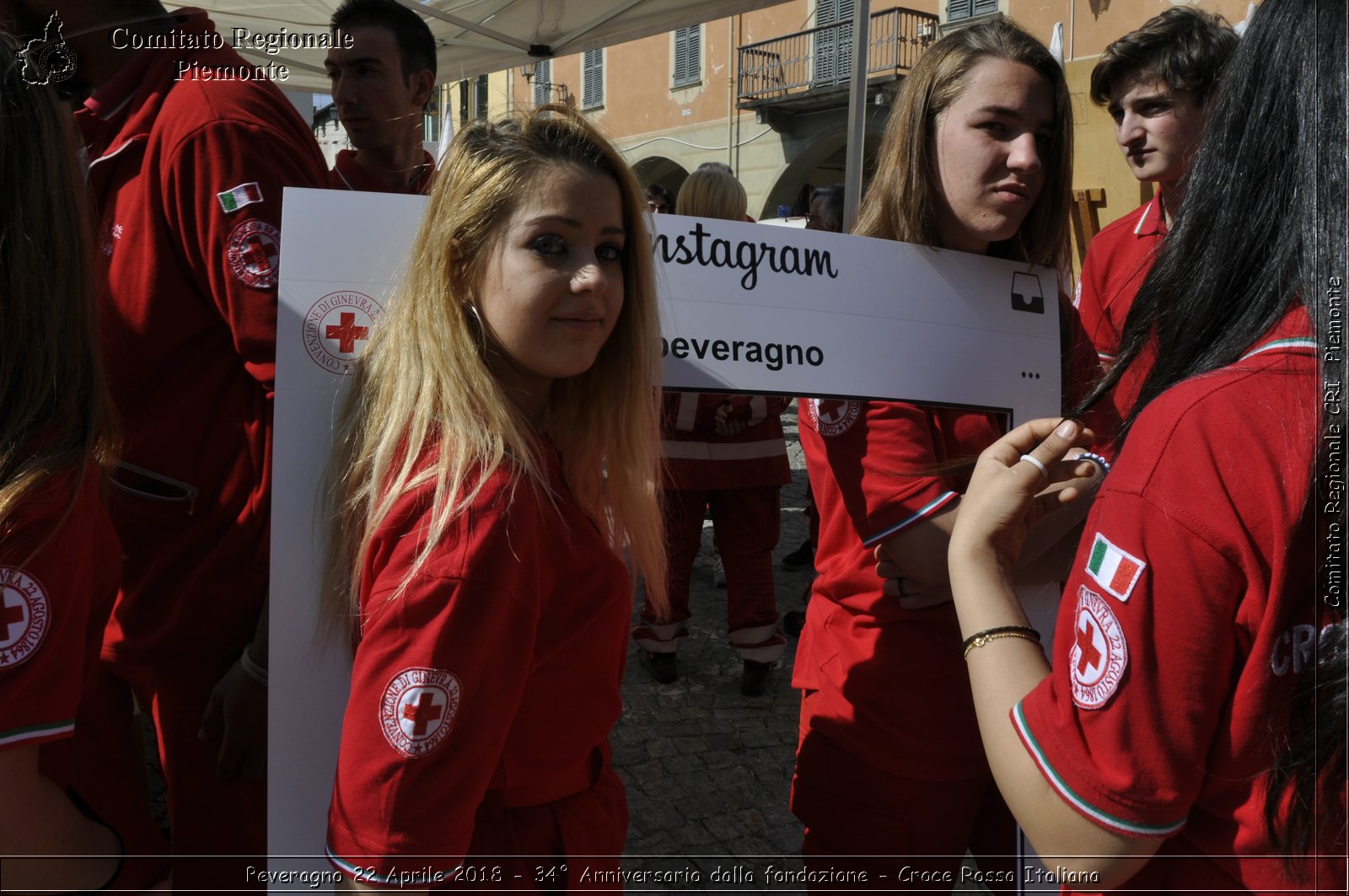 Peveragno 22 Aprile 2018 - 34 Anniversario dalla fondazione - Croce Rossa Italiana- Comitato Regionale del Piemonte