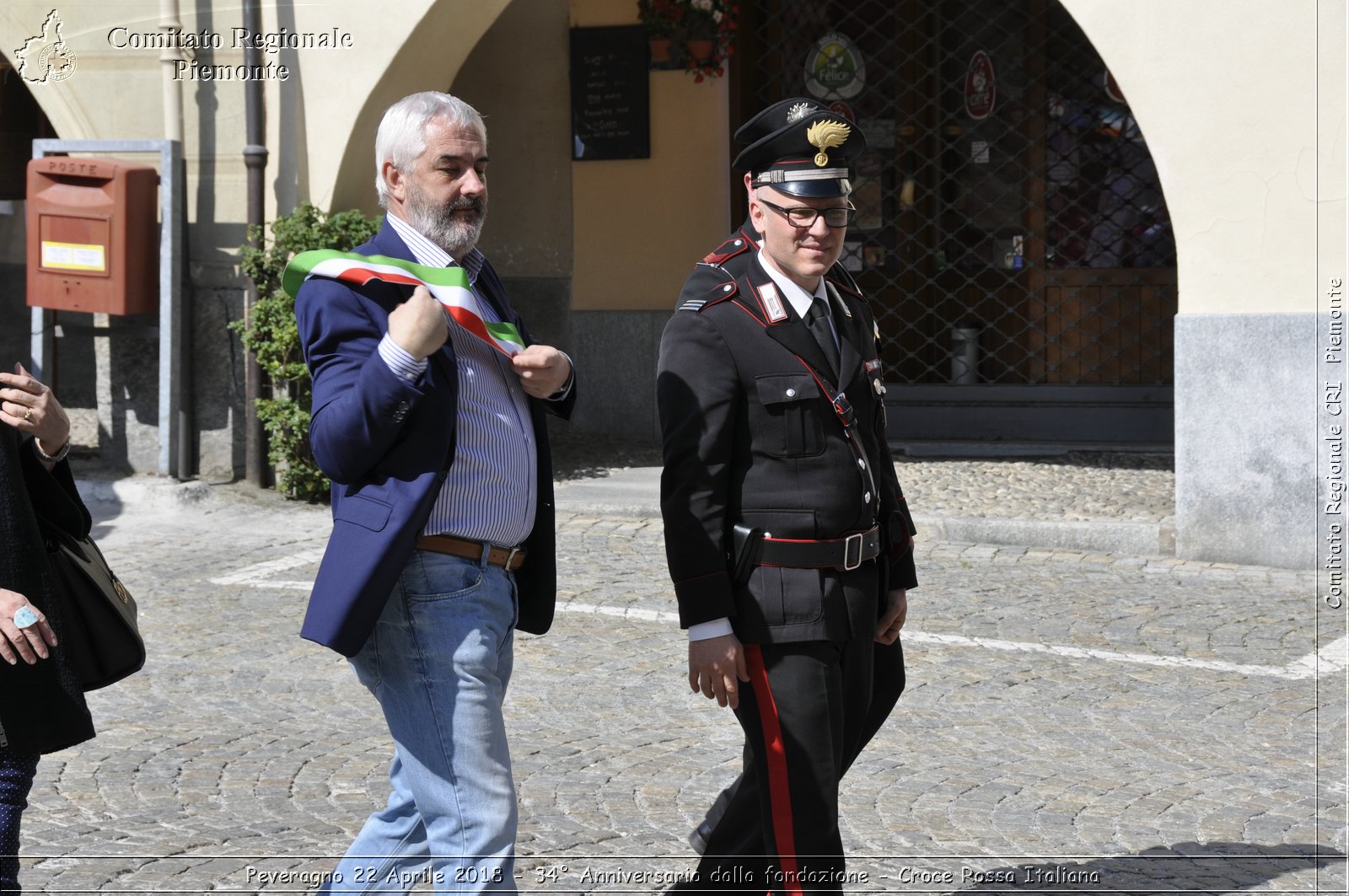 Peveragno 22 Aprile 2018 - 34 Anniversario dalla fondazione - Croce Rossa Italiana- Comitato Regionale del Piemonte