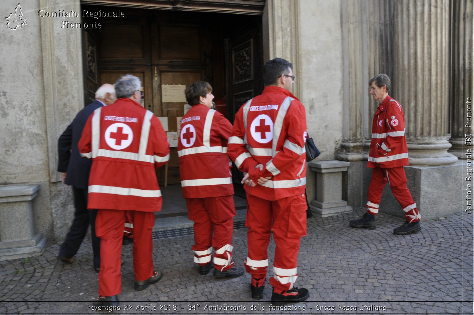 Peveragno 22 Aprile 2018 - 34 Anniversario dalla fondazione - Croce Rossa Italiana- Comitato Regionale del Piemonte