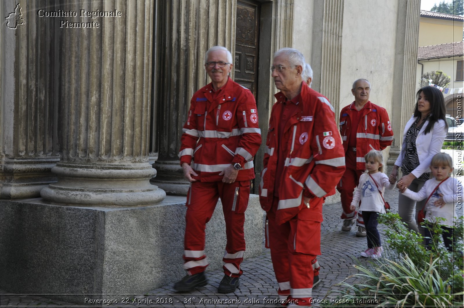 Peveragno 22 Aprile 2018 - 34 Anniversario dalla fondazione - Croce Rossa Italiana- Comitato Regionale del Piemonte