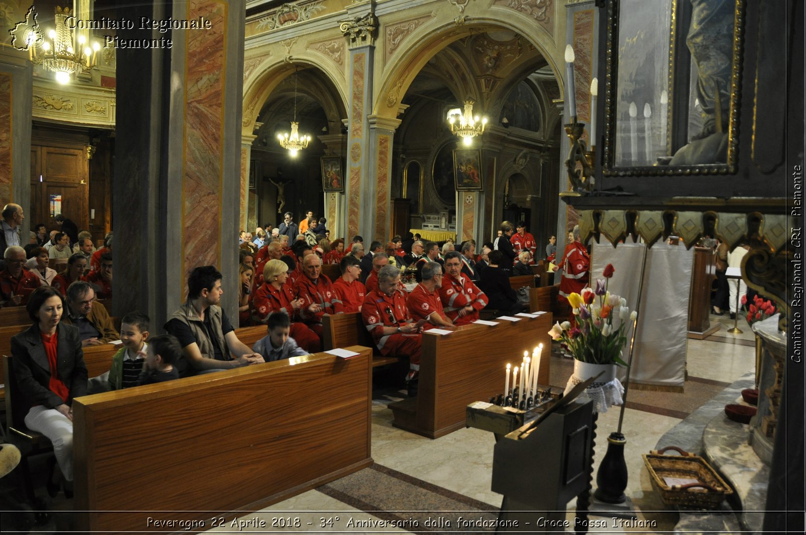 Peveragno 22 Aprile 2018 - 34 Anniversario dalla fondazione - Croce Rossa Italiana- Comitato Regionale del Piemonte