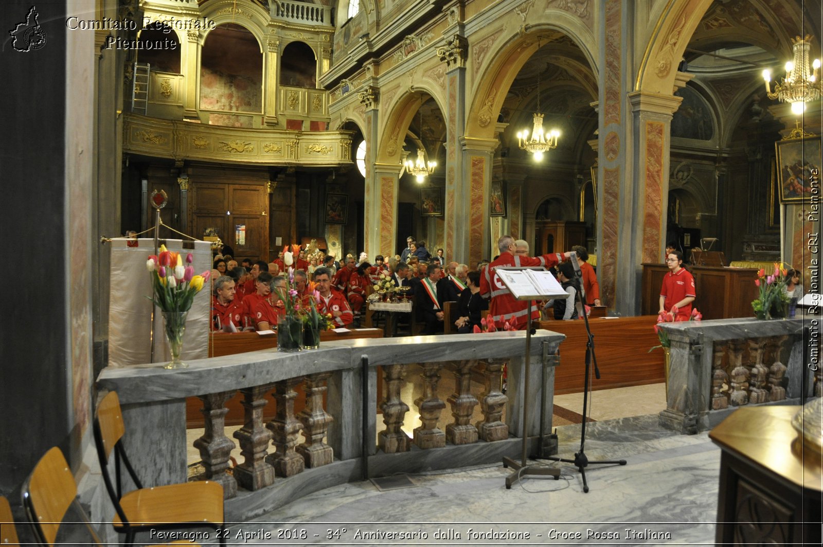 Peveragno 22 Aprile 2018 - 34 Anniversario dalla fondazione - Croce Rossa Italiana- Comitato Regionale del Piemonte