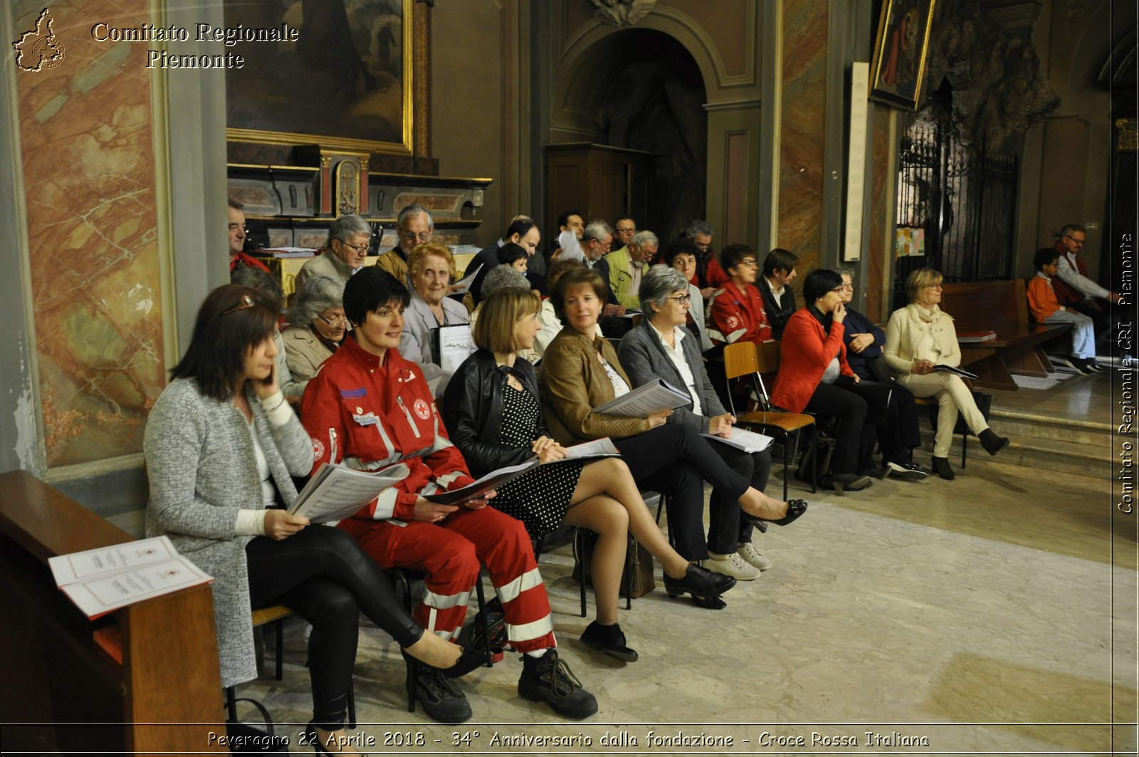 Peveragno 22 Aprile 2018 - 34 Anniversario dalla fondazione - Croce Rossa Italiana- Comitato Regionale del Piemonte