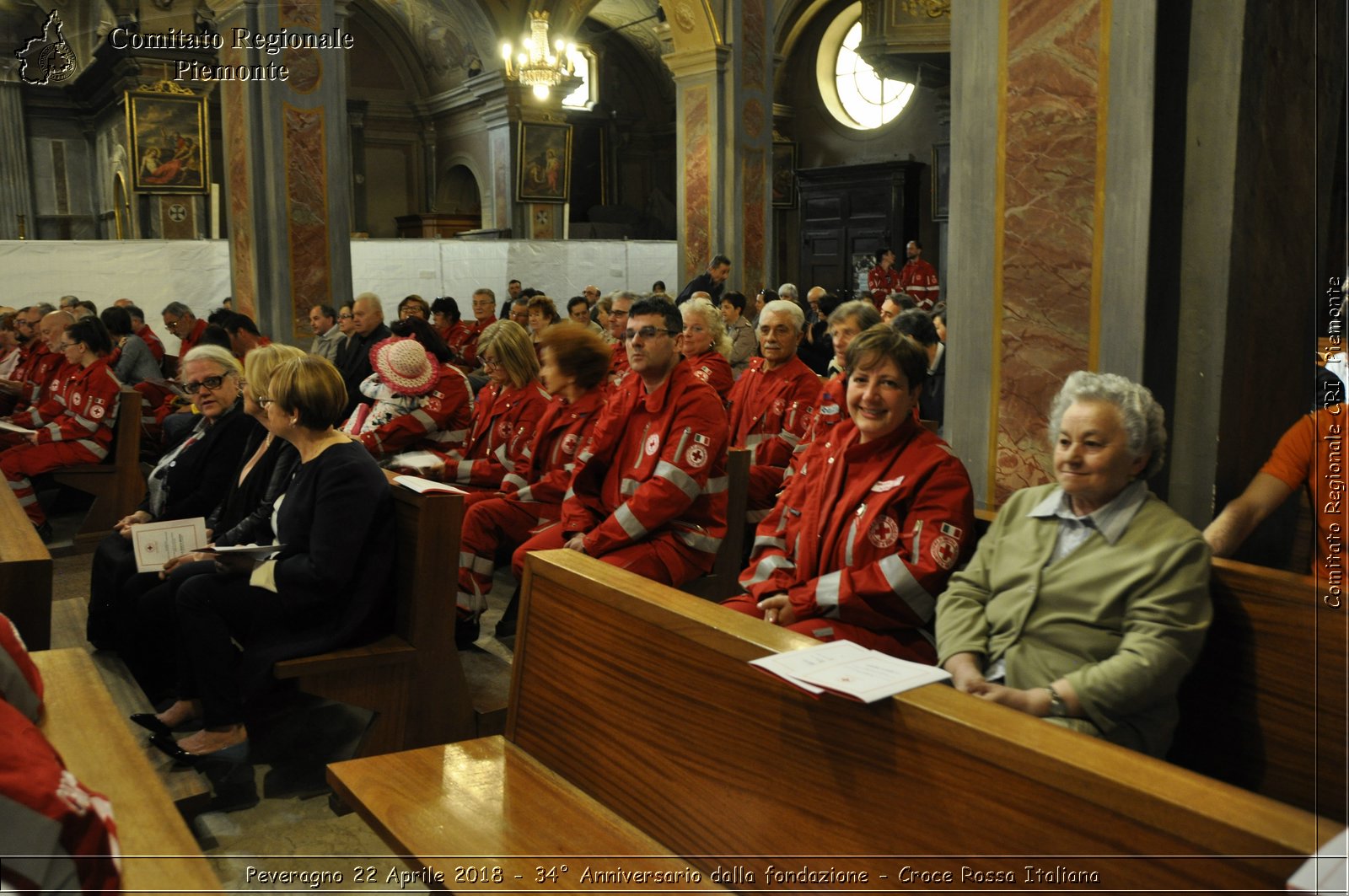 Peveragno 22 Aprile 2018 - 34 Anniversario dalla fondazione - Croce Rossa Italiana- Comitato Regionale del Piemonte