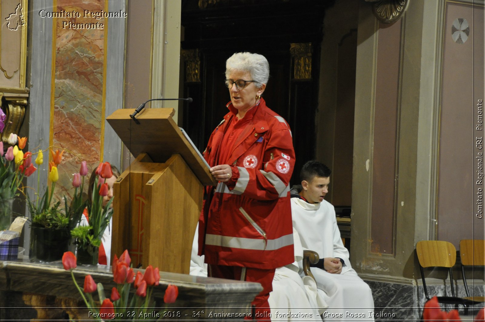 Peveragno 22 Aprile 2018 - 34 Anniversario dalla fondazione - Croce Rossa Italiana- Comitato Regionale del Piemonte