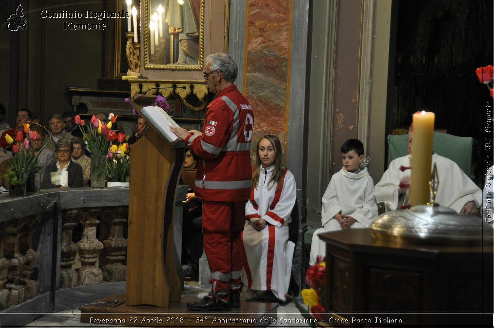 Peveragno 22 Aprile 2018 - 34 Anniversario dalla fondazione - Croce Rossa Italiana- Comitato Regionale del Piemonte