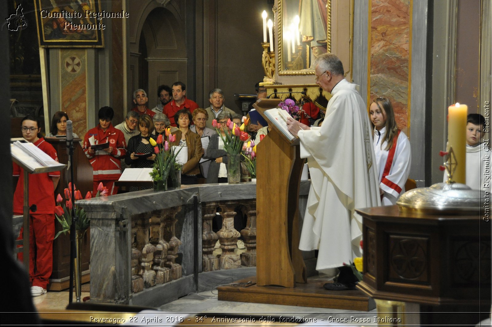 Peveragno 22 Aprile 2018 - 34 Anniversario dalla fondazione - Croce Rossa Italiana- Comitato Regionale del Piemonte