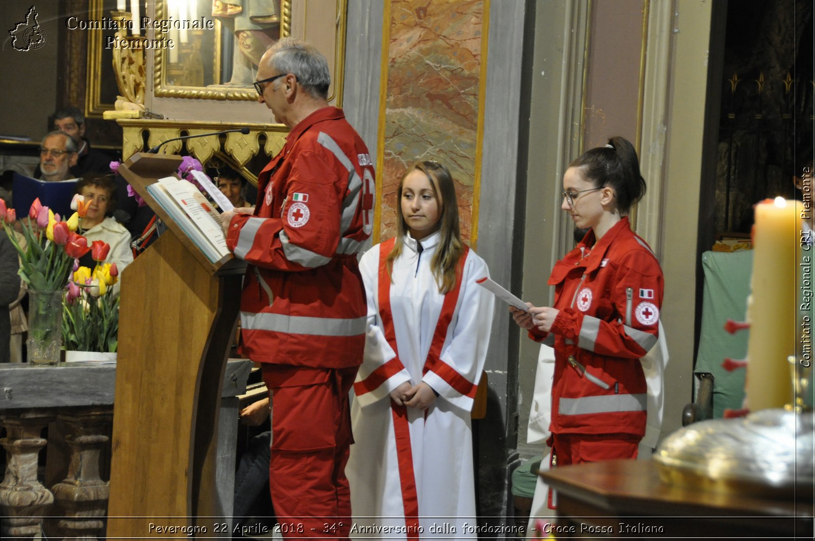 Peveragno 22 Aprile 2018 - 34 Anniversario dalla fondazione - Croce Rossa Italiana- Comitato Regionale del Piemonte