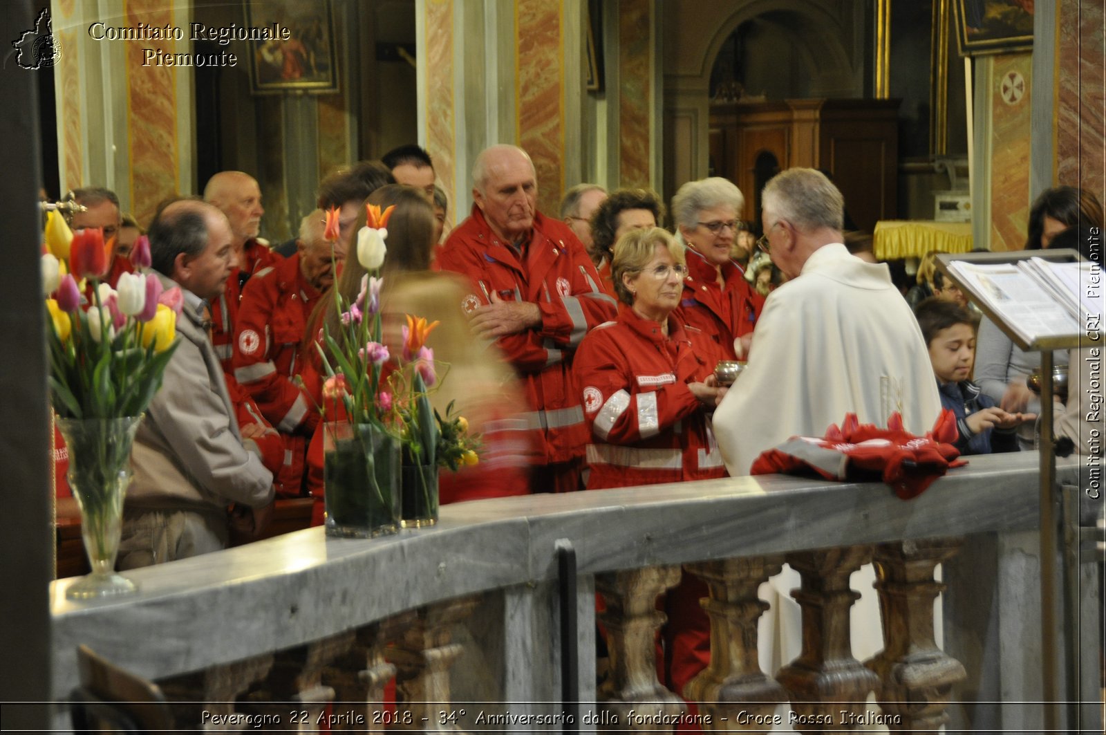 Peveragno 22 Aprile 2018 - 34 Anniversario dalla fondazione - Croce Rossa Italiana- Comitato Regionale del Piemonte