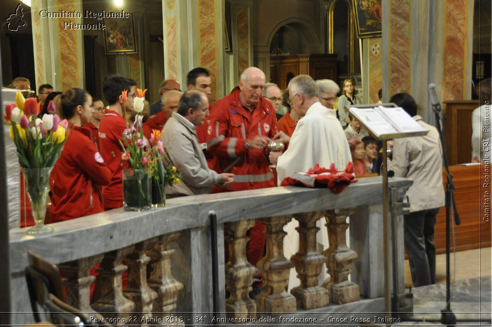 Peveragno 22 Aprile 2018 - 34 Anniversario dalla fondazione - Croce Rossa Italiana- Comitato Regionale del Piemonte