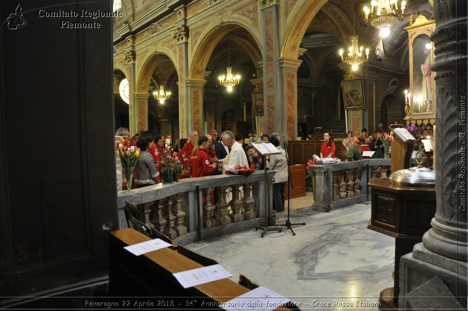 Peveragno 22 Aprile 2018 - 34 Anniversario dalla fondazione - Croce Rossa Italiana- Comitato Regionale del Piemonte