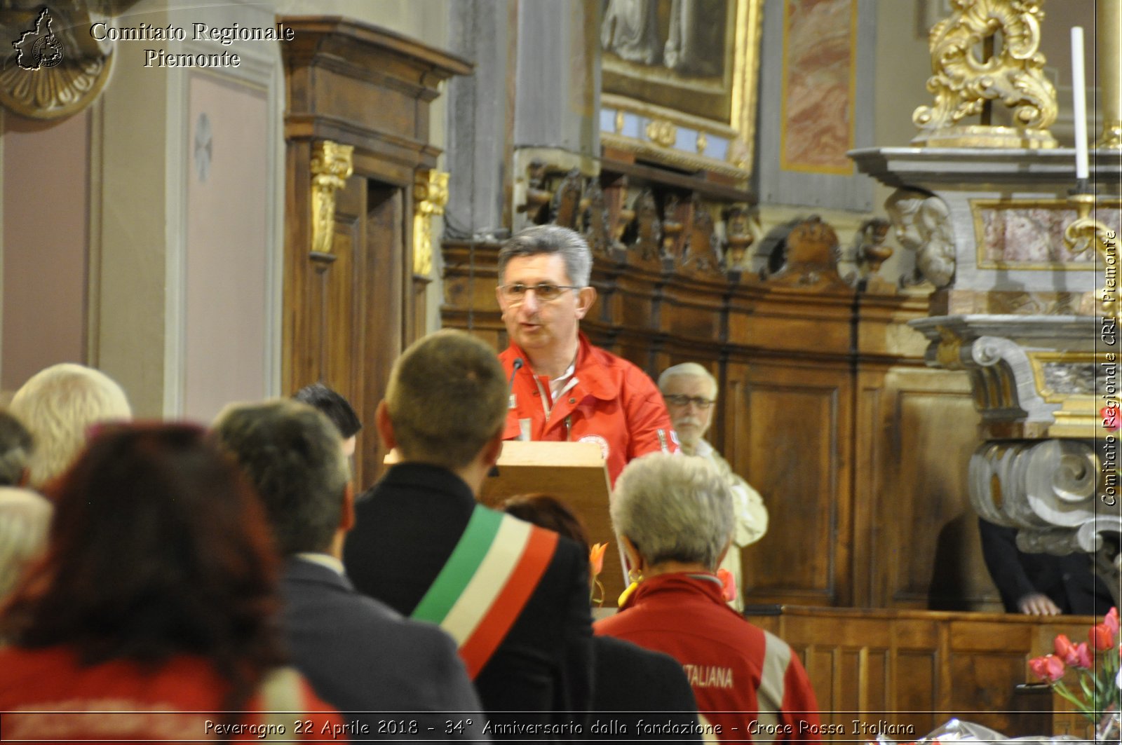 Peveragno 22 Aprile 2018 - 34 Anniversario dalla fondazione - Croce Rossa Italiana- Comitato Regionale del Piemonte