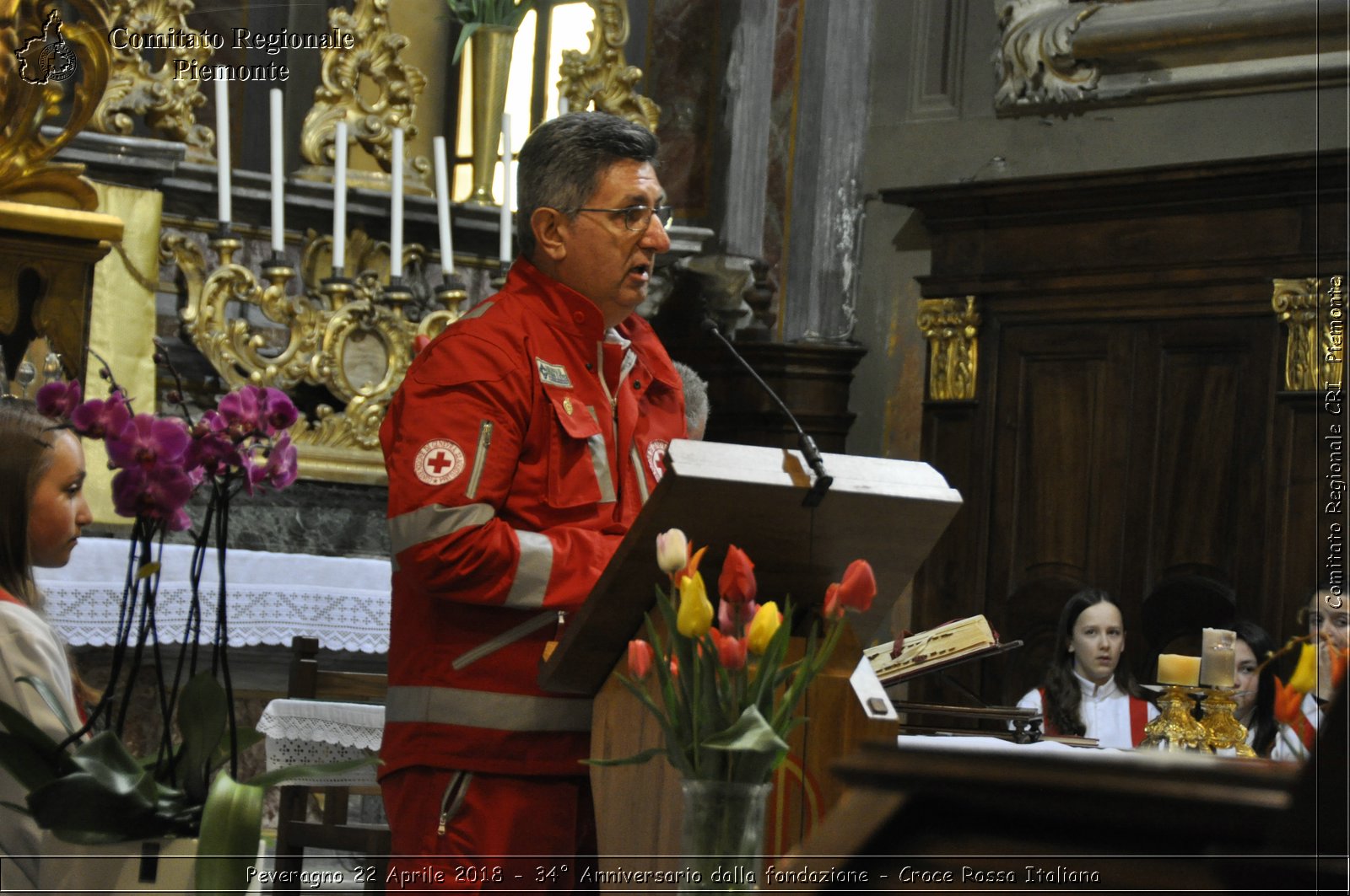 Peveragno 22 Aprile 2018 - 34 Anniversario dalla fondazione - Croce Rossa Italiana- Comitato Regionale del Piemonte