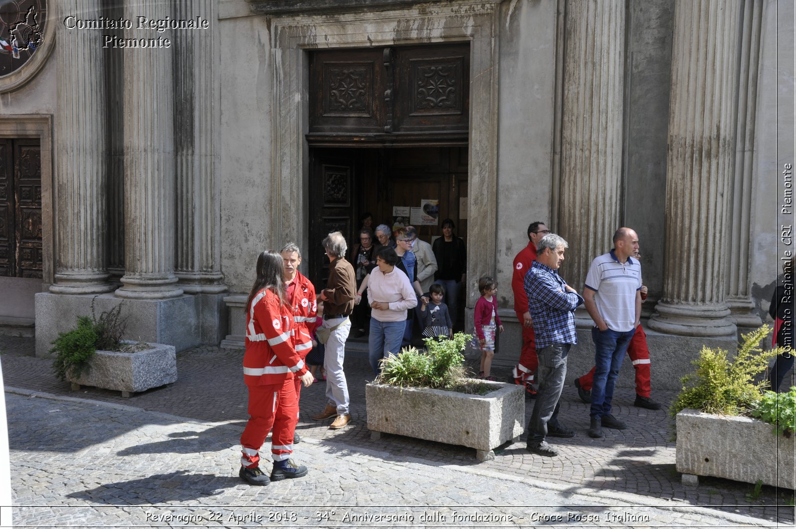 Peveragno 22 Aprile 2018 - 34 Anniversario dalla fondazione - Croce Rossa Italiana- Comitato Regionale del Piemonte