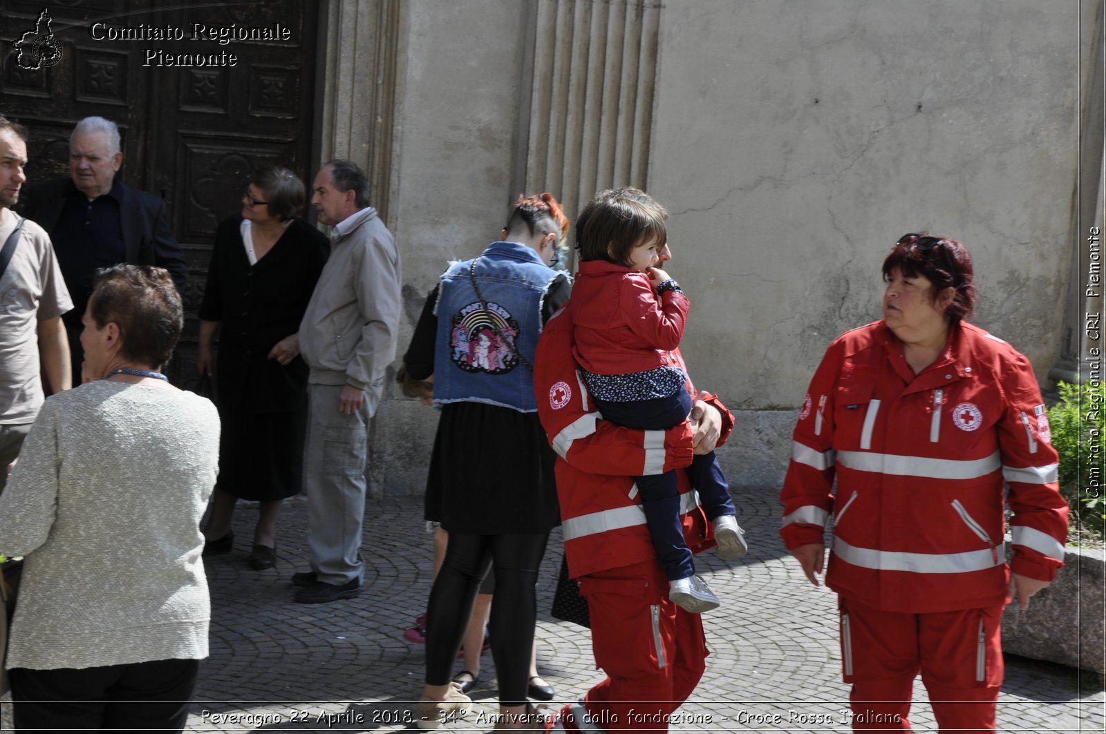 Peveragno 22 Aprile 2018 - 34 Anniversario dalla fondazione - Croce Rossa Italiana- Comitato Regionale del Piemonte