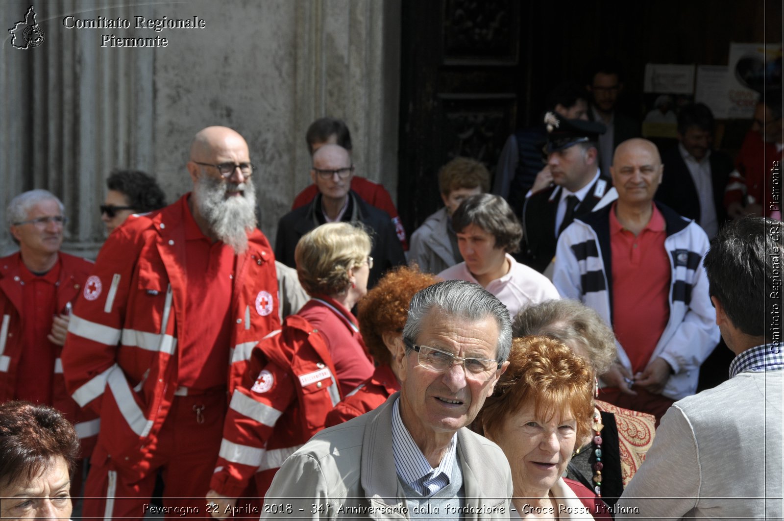 Peveragno 22 Aprile 2018 - 34 Anniversario dalla fondazione - Croce Rossa Italiana- Comitato Regionale del Piemonte