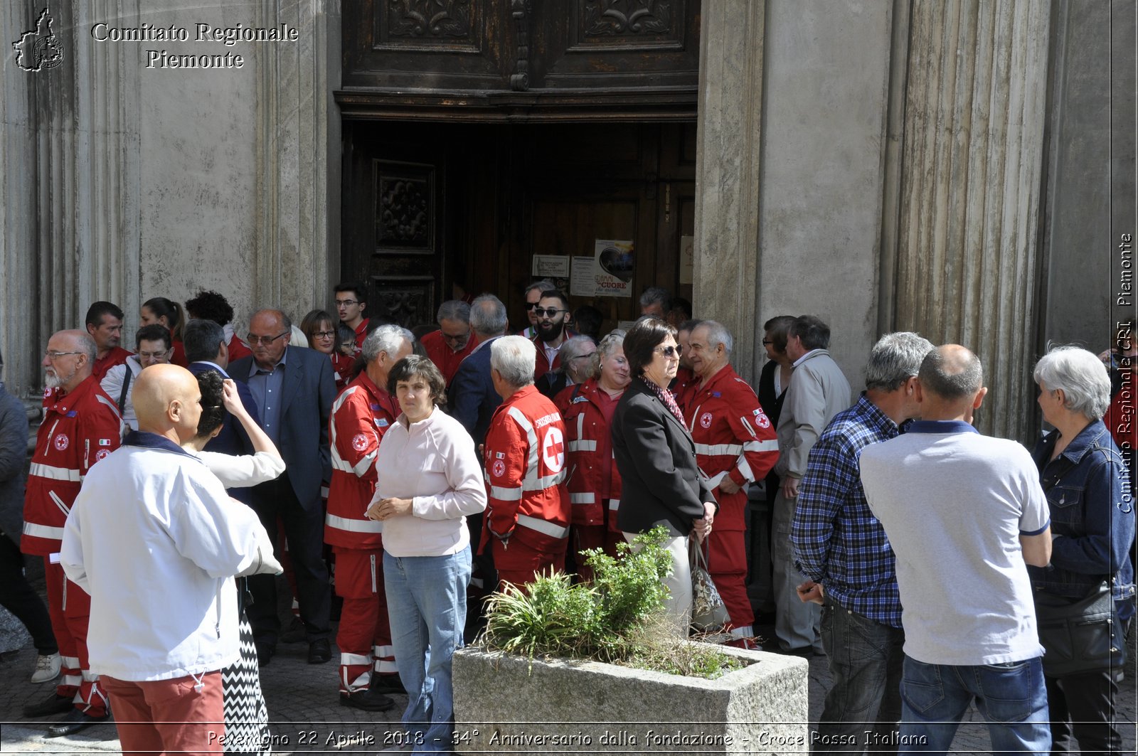 Peveragno 22 Aprile 2018 - 34 Anniversario dalla fondazione - Croce Rossa Italiana- Comitato Regionale del Piemonte