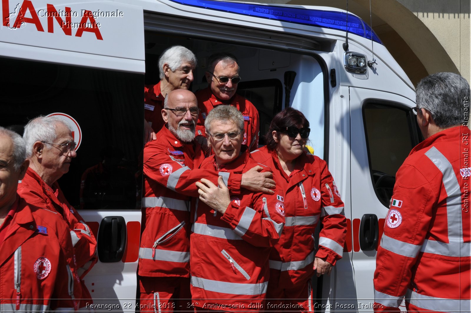 Peveragno 22 Aprile 2018 - 34 Anniversario dalla fondazione - Croce Rossa Italiana- Comitato Regionale del Piemonte