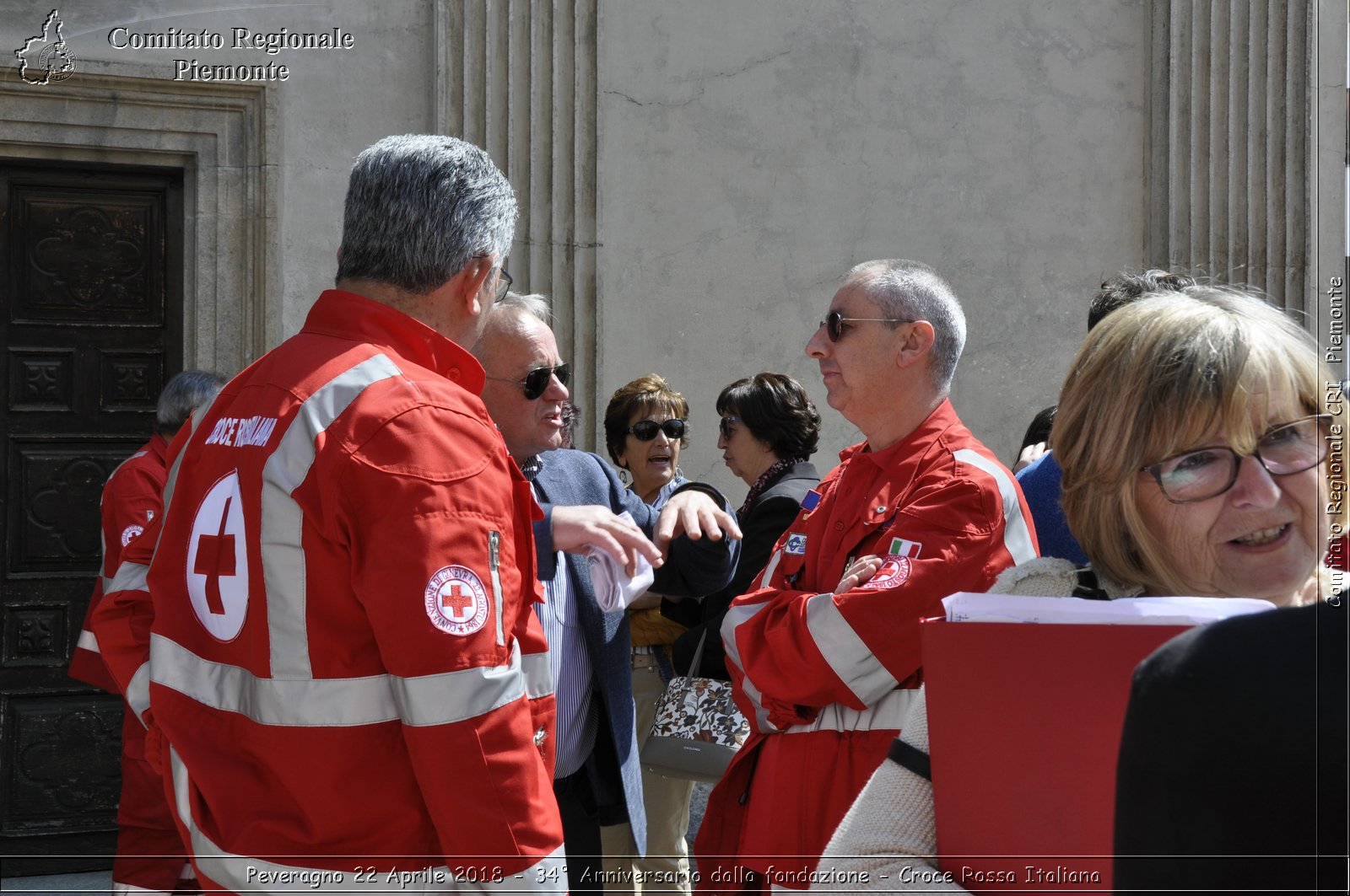 Peveragno 22 Aprile 2018 - 34 Anniversario dalla fondazione - Croce Rossa Italiana- Comitato Regionale del Piemonte