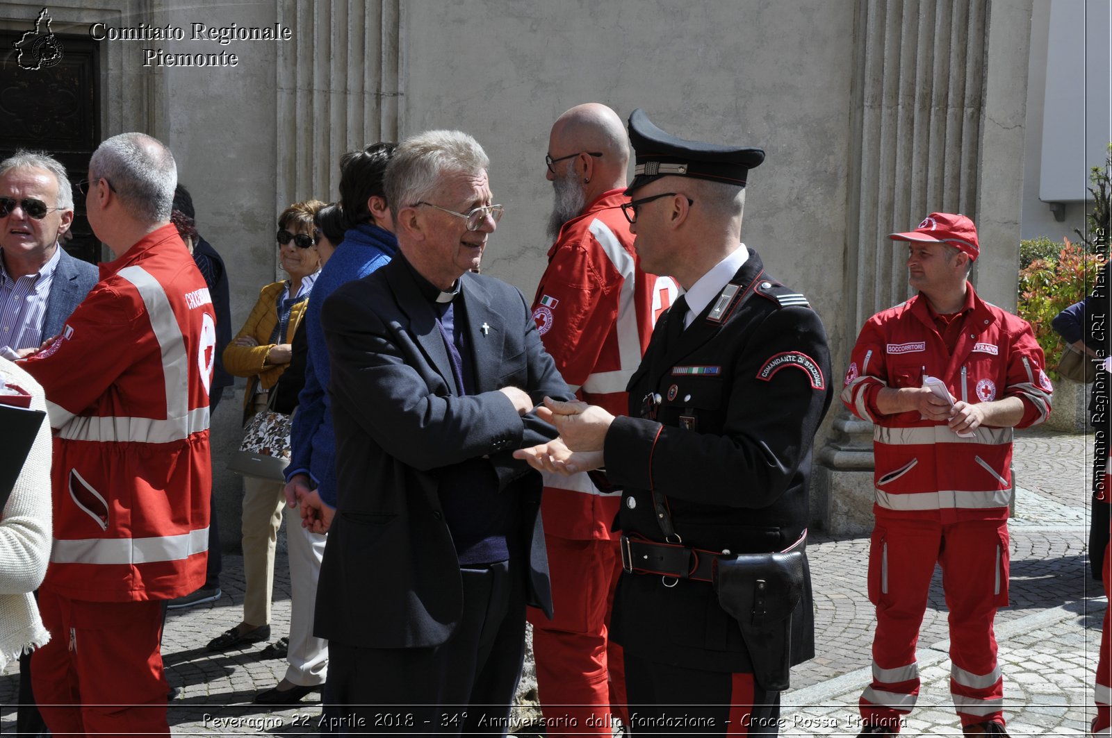 Peveragno 22 Aprile 2018 - 34 Anniversario dalla fondazione - Croce Rossa Italiana- Comitato Regionale del Piemonte