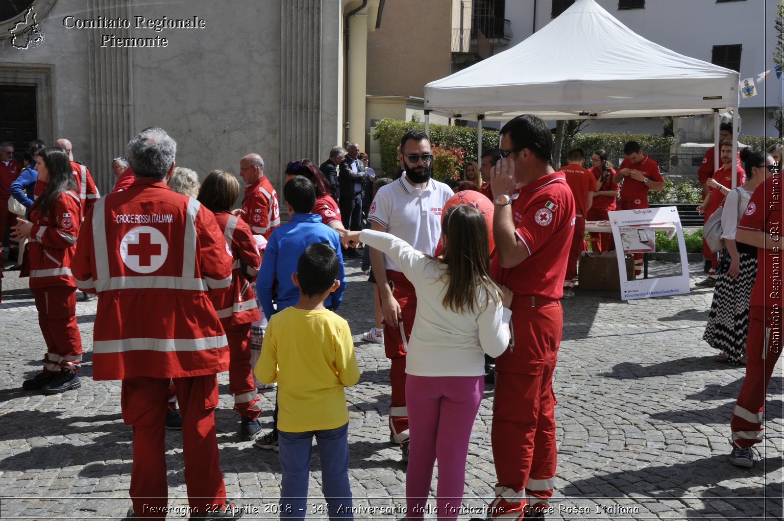 Peveragno 22 Aprile 2018 - 34 Anniversario dalla fondazione - Croce Rossa Italiana- Comitato Regionale del Piemonte