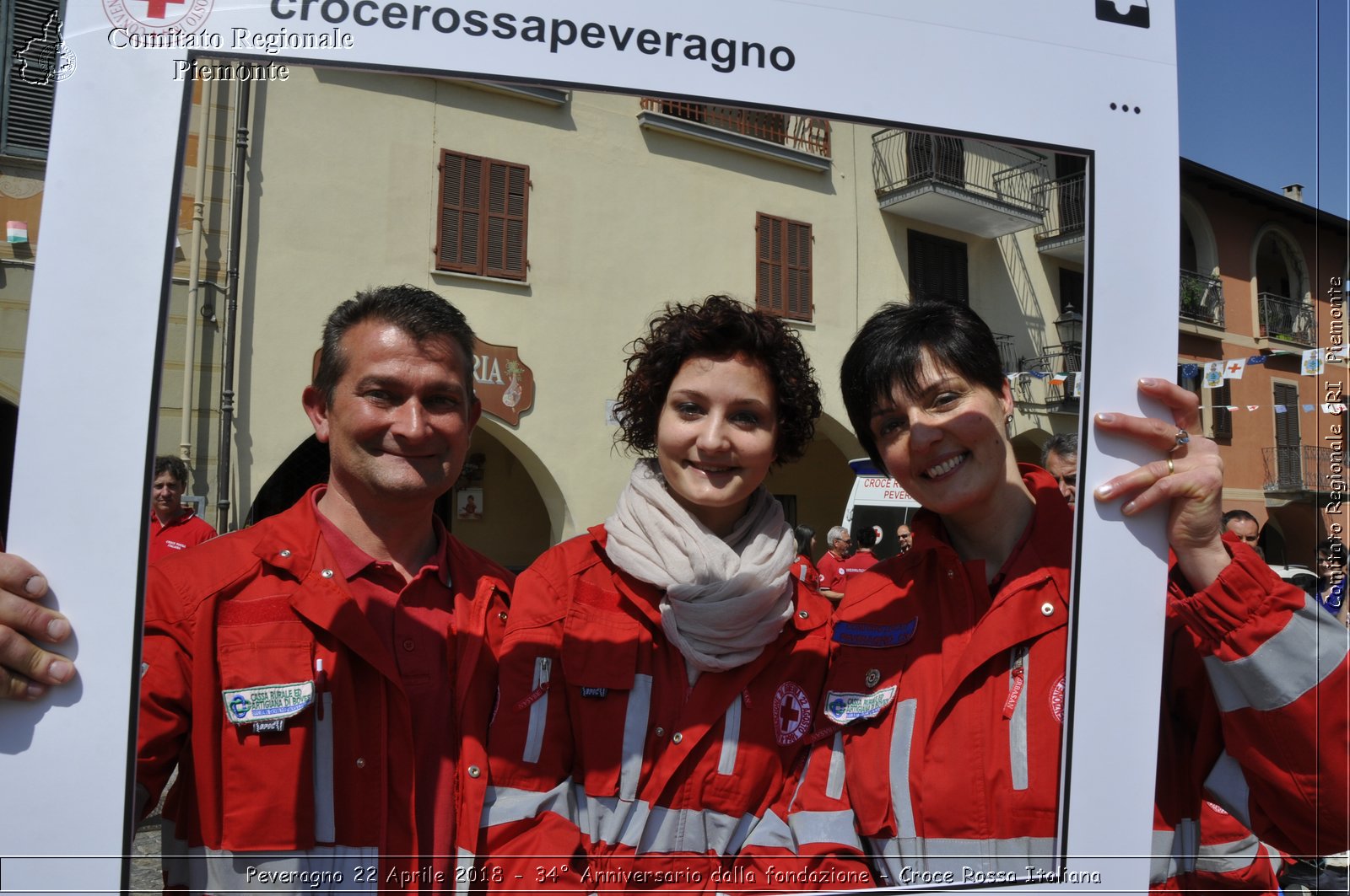 Peveragno 22 Aprile 2018 - 34 Anniversario dalla fondazione - Croce Rossa Italiana- Comitato Regionale del Piemonte