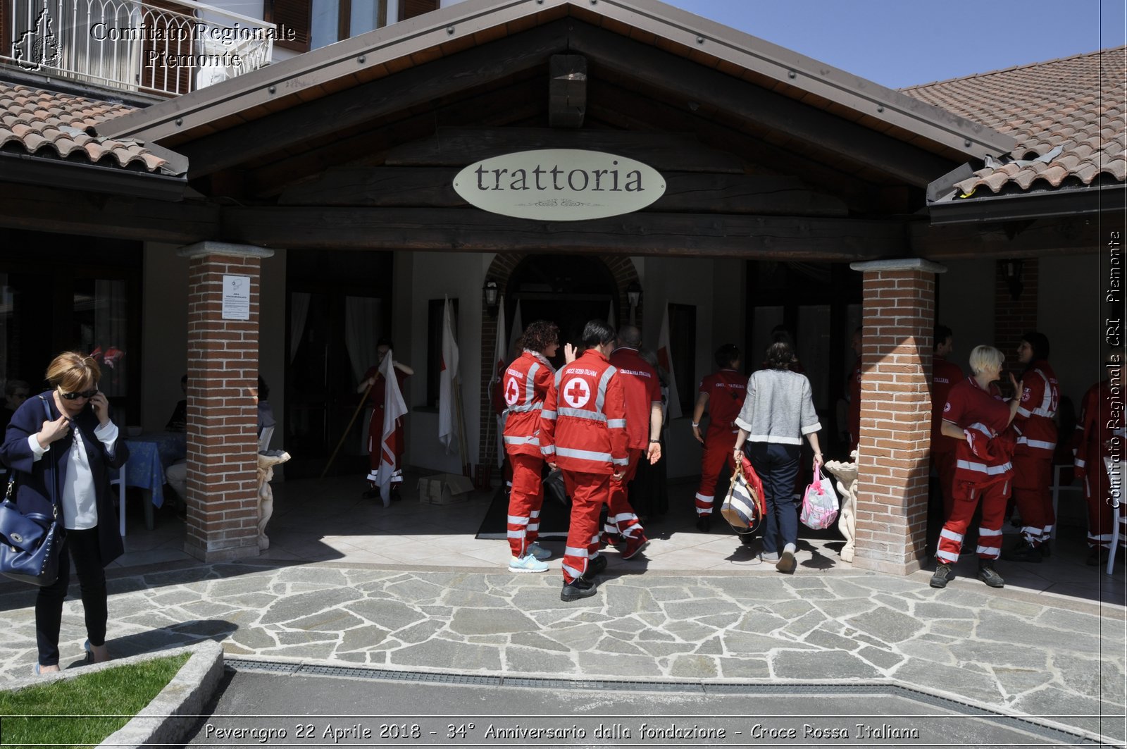 Peveragno 22 Aprile 2018 - 34 Anniversario dalla fondazione - Croce Rossa Italiana- Comitato Regionale del Piemonte