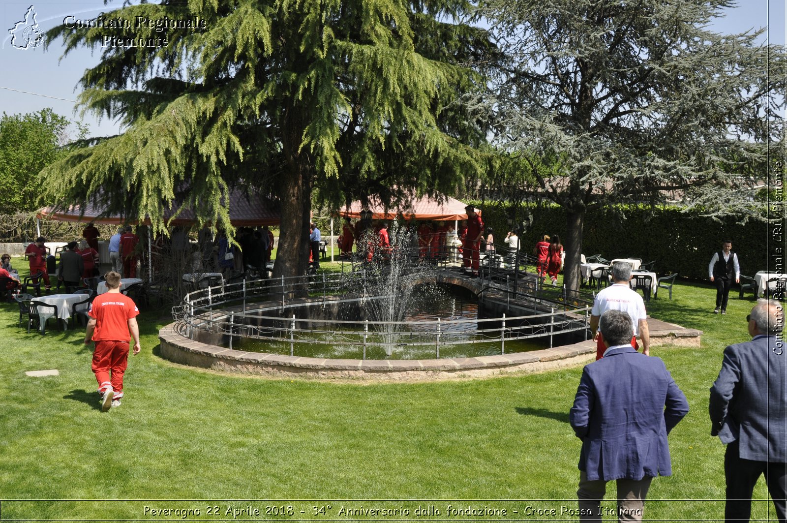 Peveragno 22 Aprile 2018 - 34 Anniversario dalla fondazione - Croce Rossa Italiana- Comitato Regionale del Piemonte