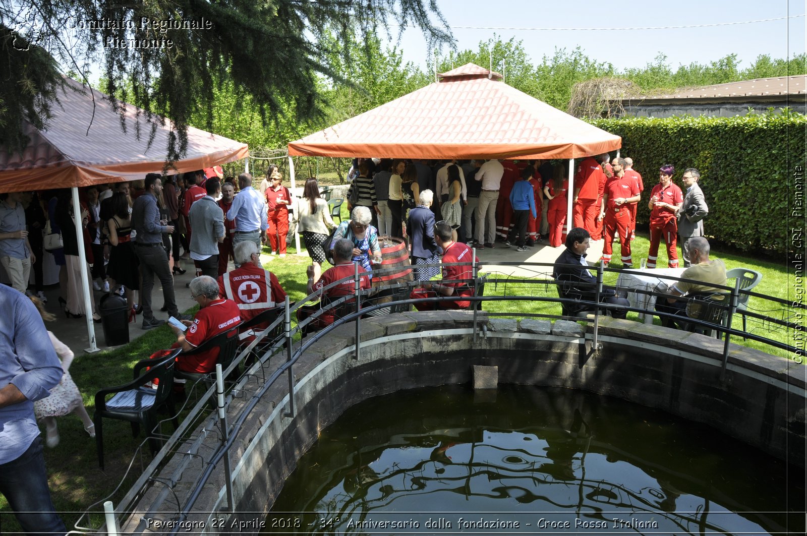 Peveragno 22 Aprile 2018 - 34 Anniversario dalla fondazione - Croce Rossa Italiana- Comitato Regionale del Piemonte