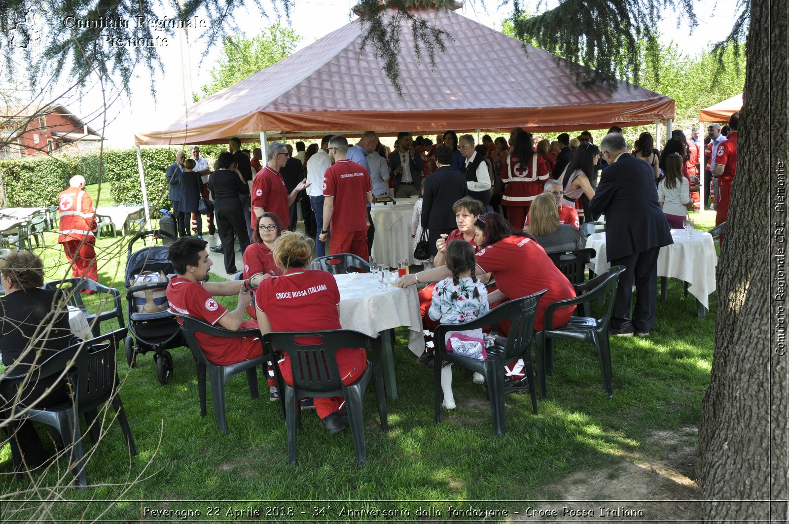 Peveragno 22 Aprile 2018 - 34 Anniversario dalla fondazione - Croce Rossa Italiana- Comitato Regionale del Piemonte