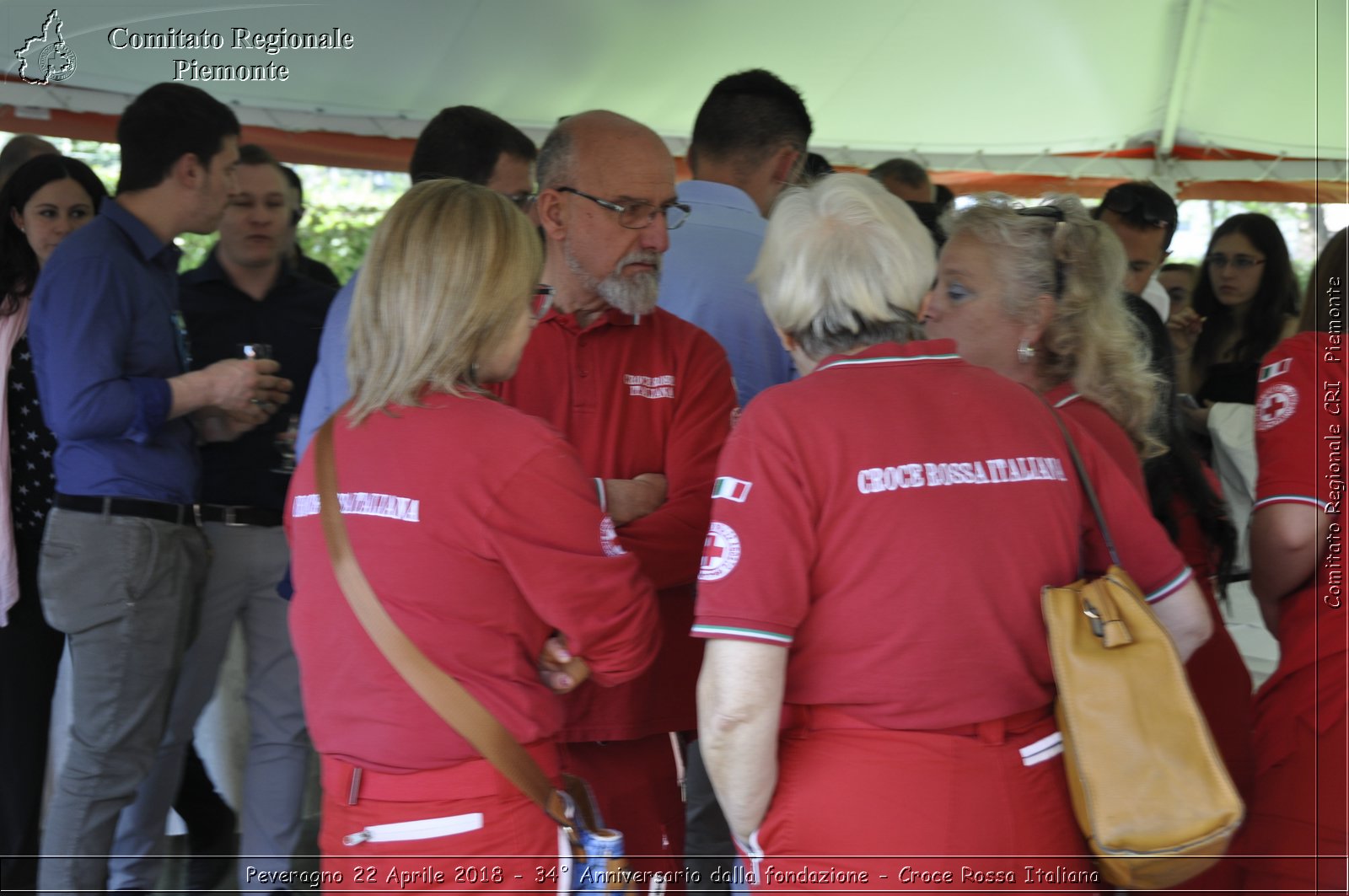 Peveragno 22 Aprile 2018 - 34 Anniversario dalla fondazione - Croce Rossa Italiana- Comitato Regionale del Piemonte