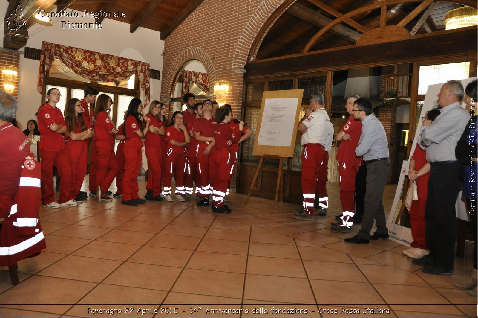 Peveragno 22 Aprile 2018 - 34 Anniversario dalla fondazione - Croce Rossa Italiana- Comitato Regionale del Piemonte