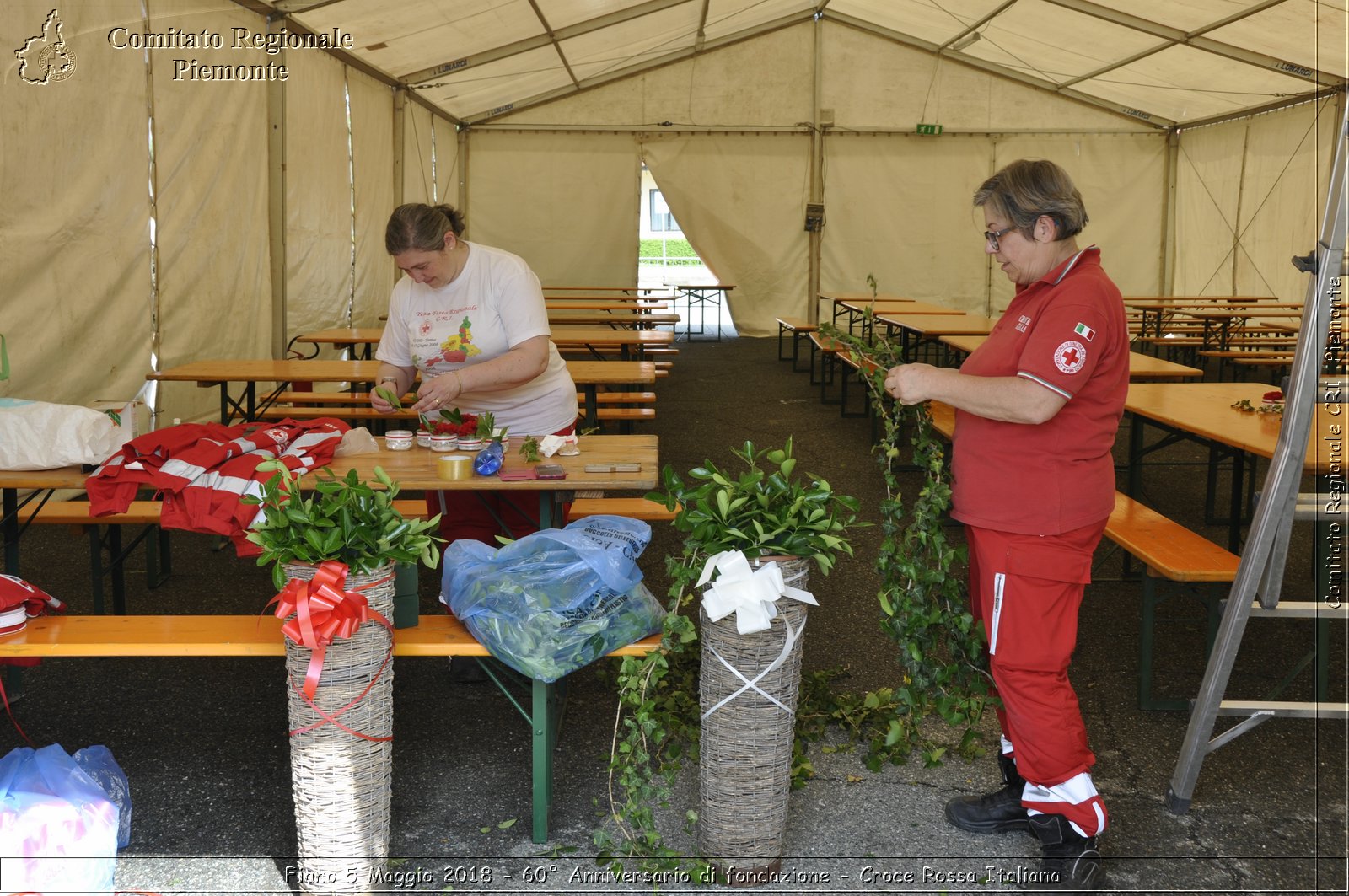 Fiano 5 Maggio 2018 - 60 Anniversario di fondazione - Croce Rossa Italiana- Comitato Regionale del Piemonte