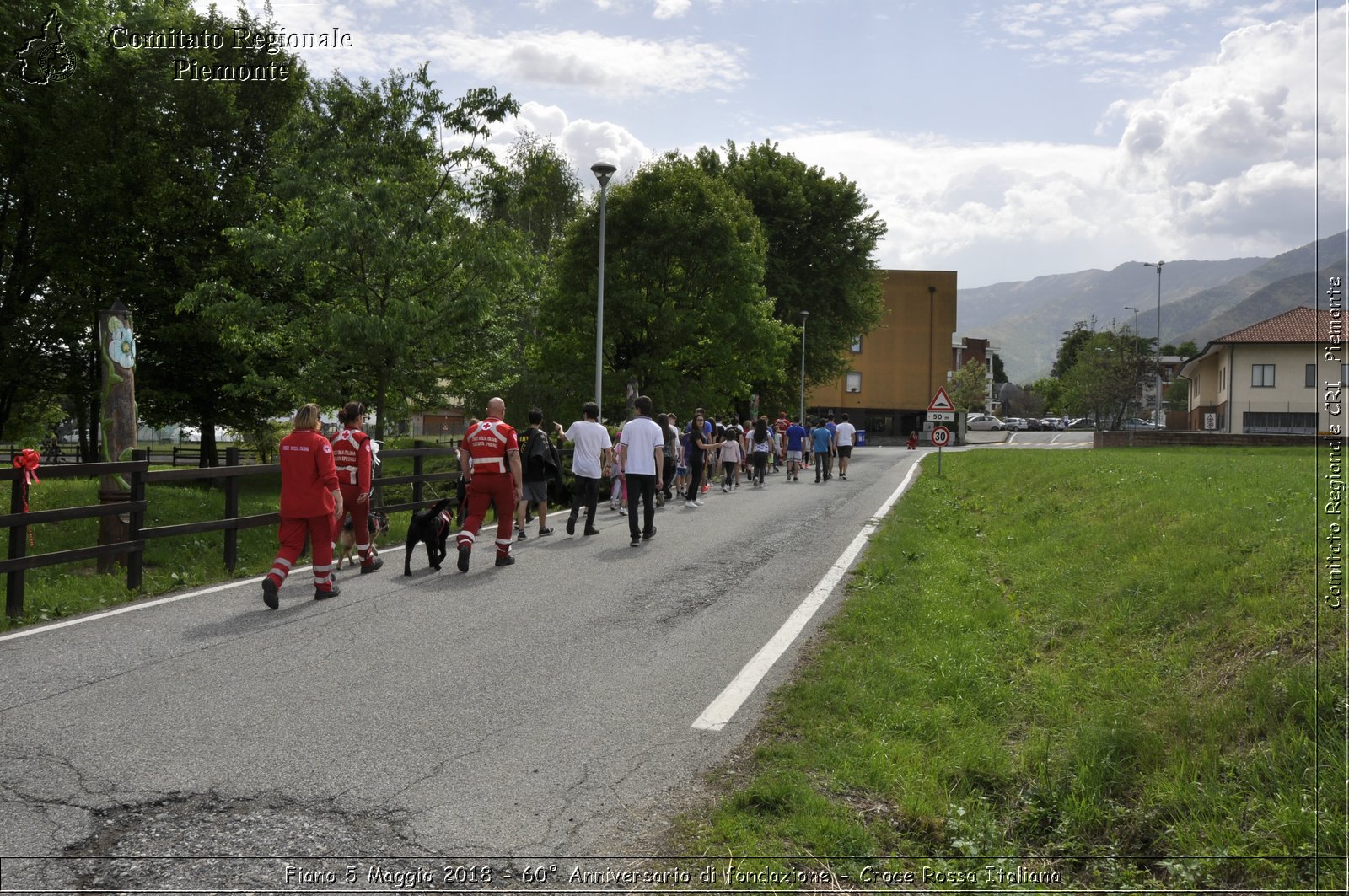 Fiano 5 Maggio 2018 - 60 Anniversario di fondazione - Croce Rossa Italiana- Comitato Regionale del Piemonte