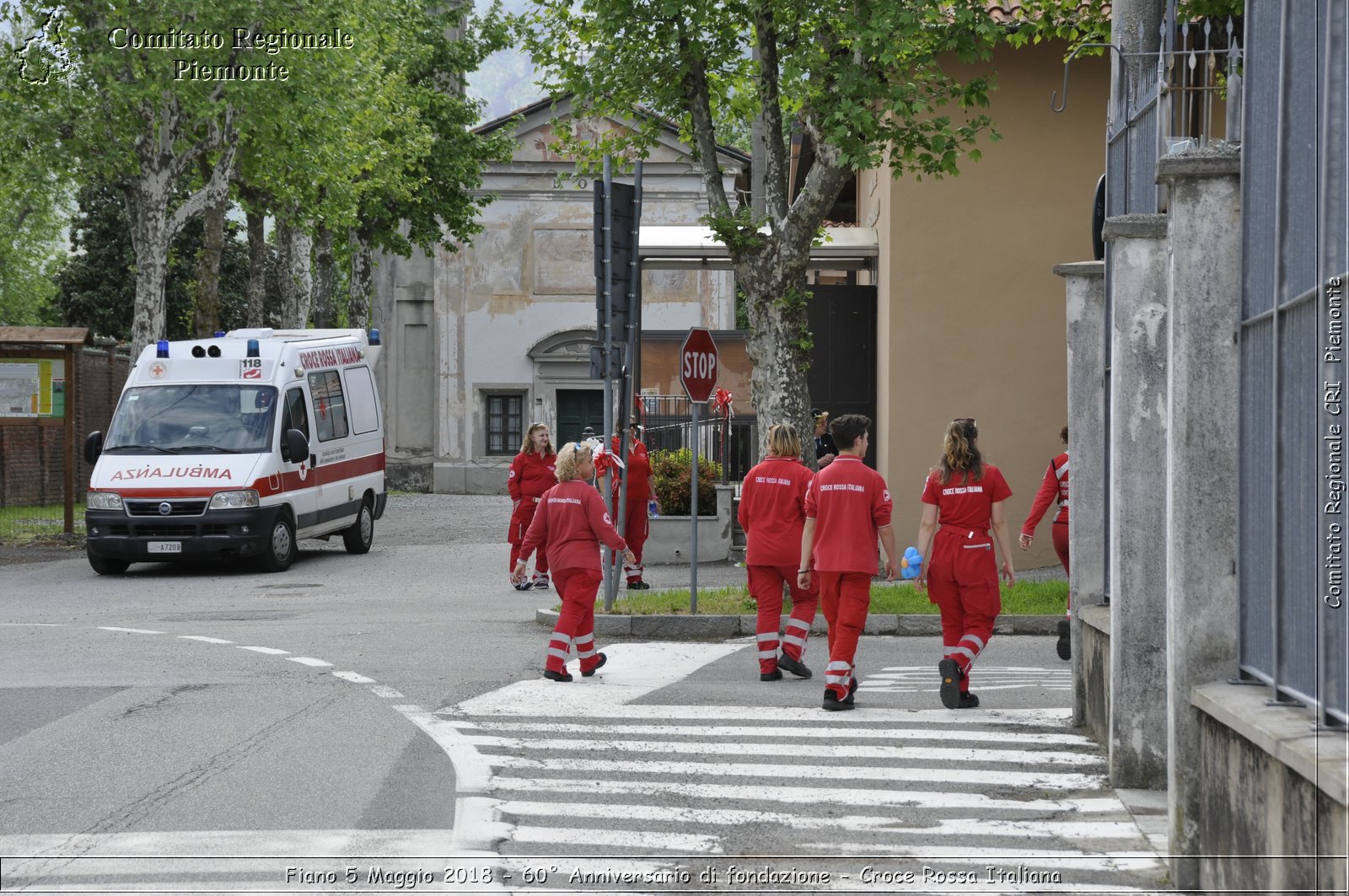 Fiano 5 Maggio 2018 - 60 Anniversario di fondazione - Croce Rossa Italiana- Comitato Regionale del Piemonte