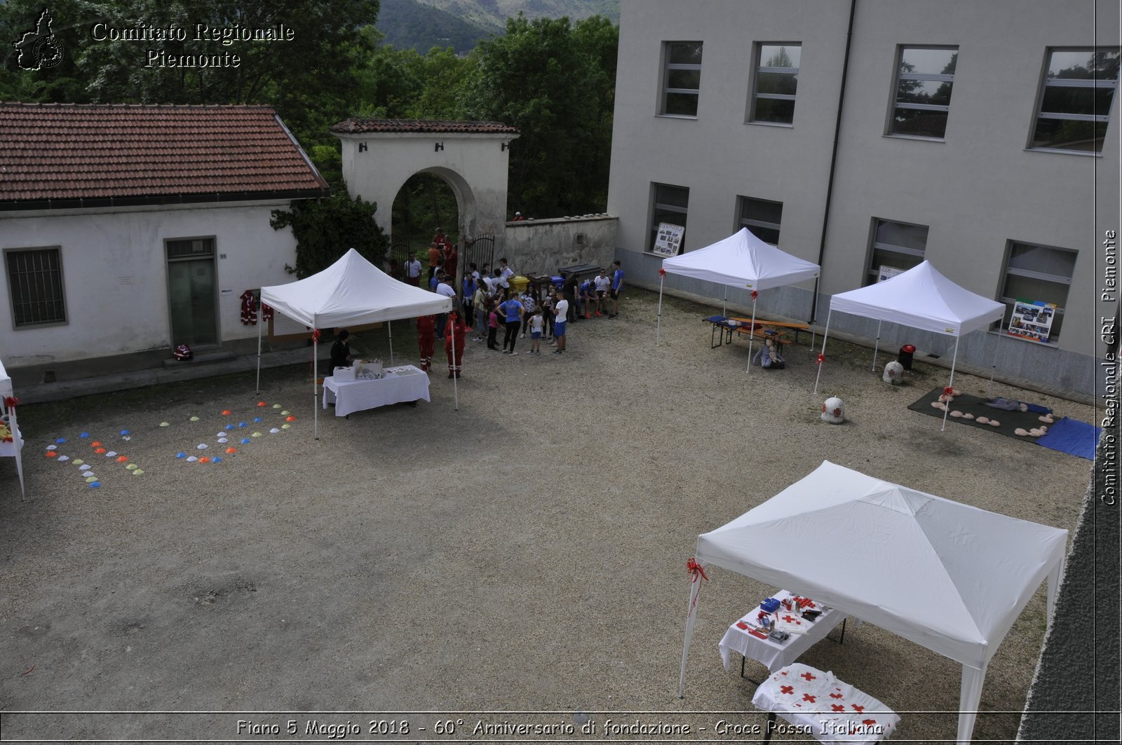 Fiano 5 Maggio 2018 - 60 Anniversario di fondazione - Croce Rossa Italiana- Comitato Regionale del Piemonte