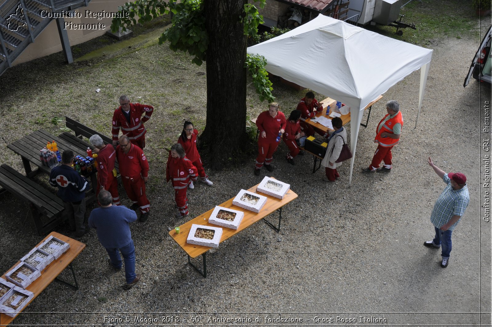 Fiano 5 Maggio 2018 - 60 Anniversario di fondazione - Croce Rossa Italiana- Comitato Regionale del Piemonte