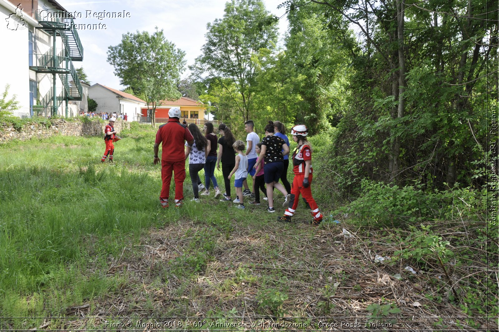 Fiano 5 Maggio 2018 - 60 Anniversario di fondazione - Croce Rossa Italiana- Comitato Regionale del Piemonte