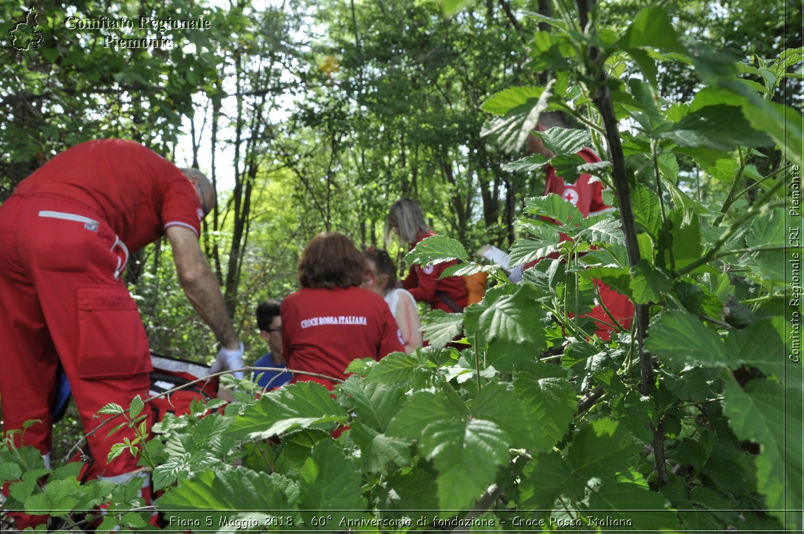 Fiano 5 Maggio 2018 - 60 Anniversario di fondazione - Croce Rossa Italiana- Comitato Regionale del Piemonte