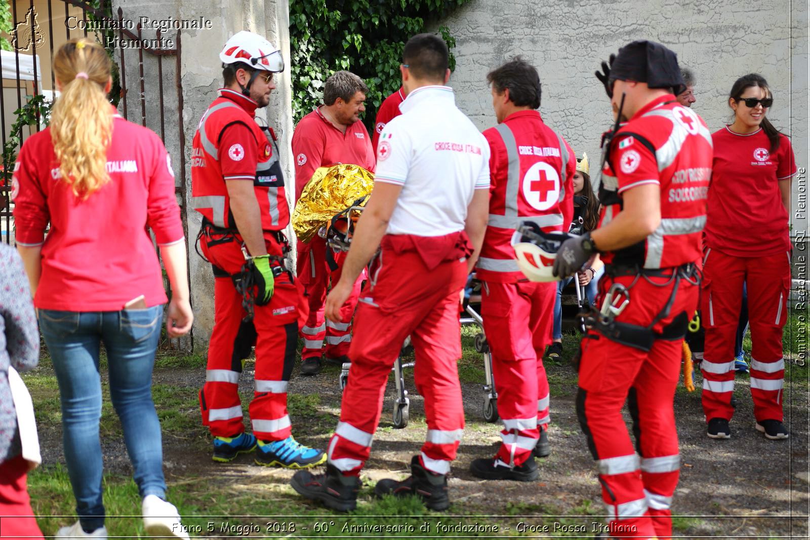 Fiano 5 Maggio 2018 - 60 Anniversario di fondazione - Croce Rossa Italiana- Comitato Regionale del Piemonte