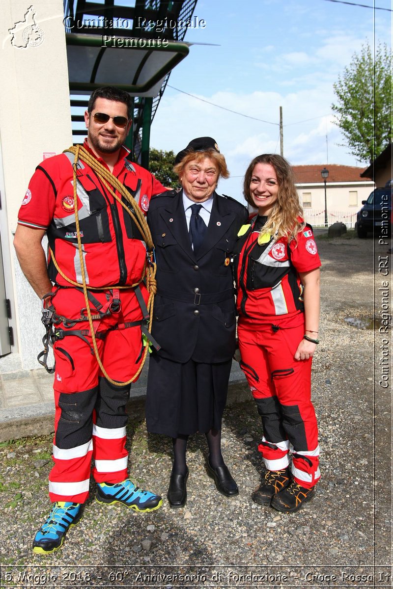 Fiano 5 Maggio 2018 - 60 Anniversario di fondazione - Croce Rossa Italiana- Comitato Regionale del Piemonte