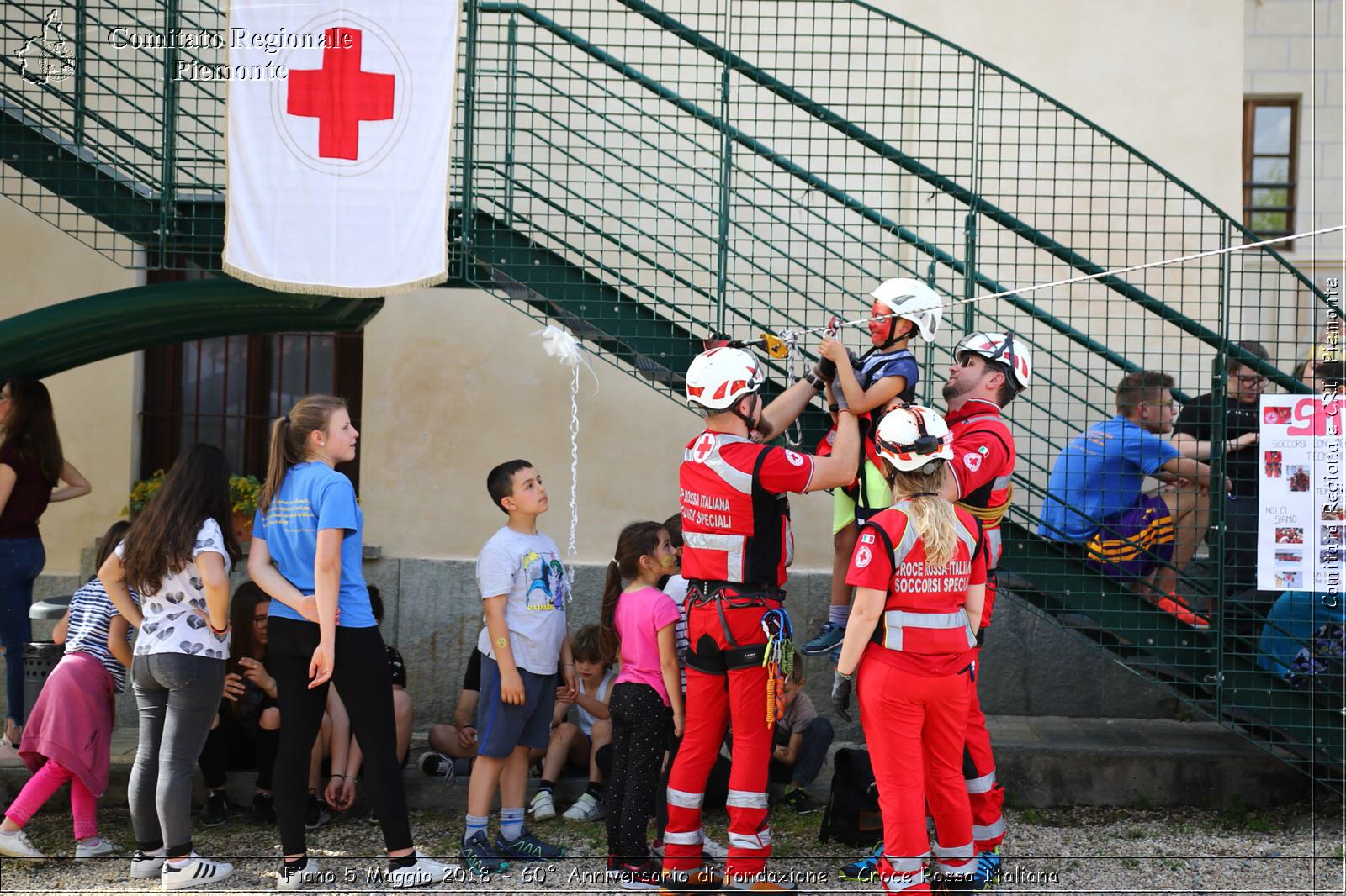 Fiano 5 Maggio 2018 - 60 Anniversario di fondazione - Croce Rossa Italiana- Comitato Regionale del Piemonte