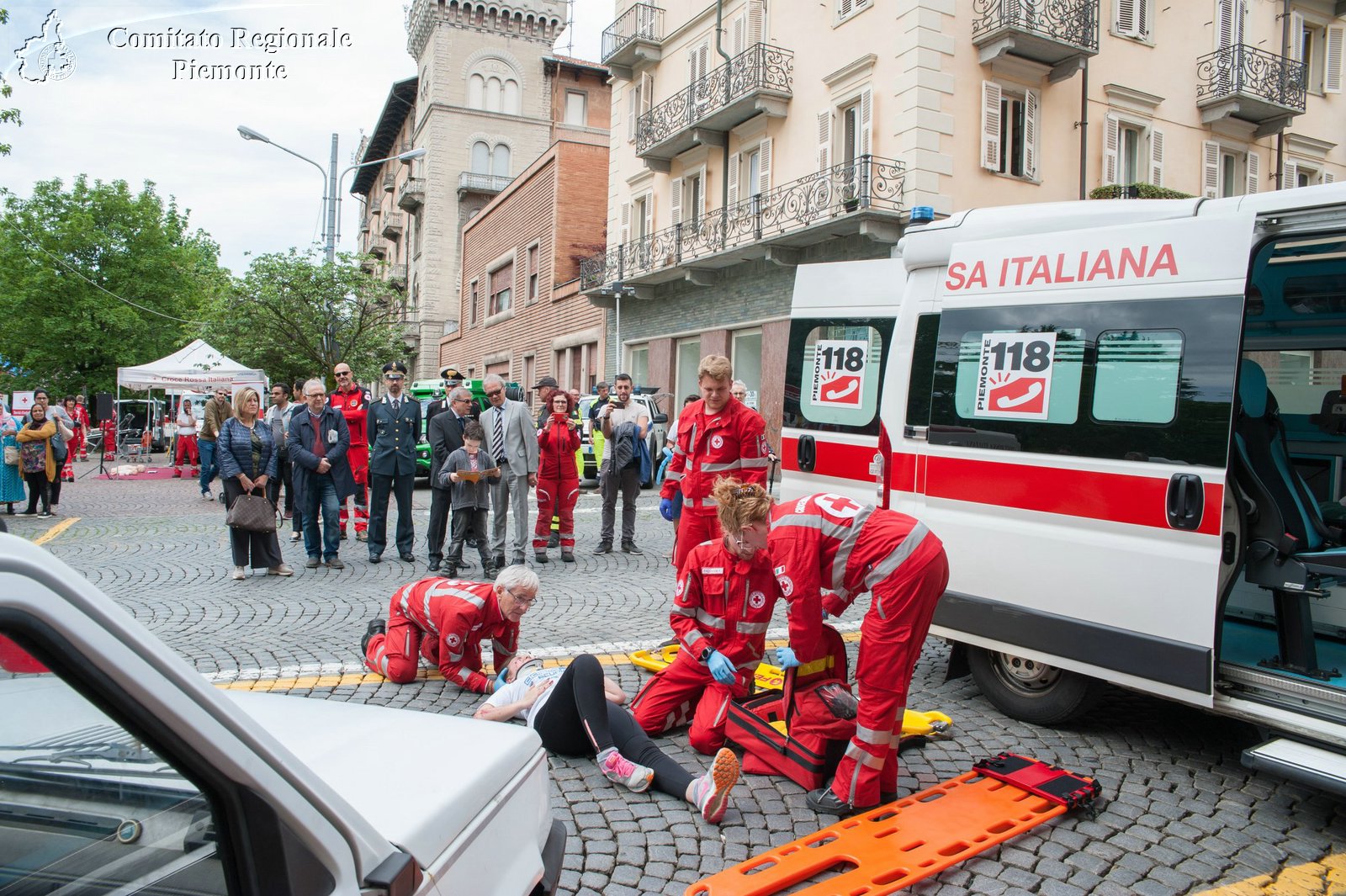 Biella 6 Maggio 2018 - Festa CRI - Croce Rossa Italiana- Comitato Regionale del Piemonte